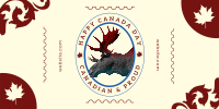 Canada Day Moose Twitter post Image Preview