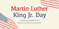 Martin Luther King Day Twitter Post Preview