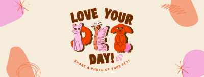 Share Your Pet Love Facebook cover Image Preview