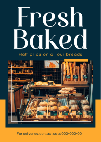 Fresh Baked Bread Flyer Image Preview