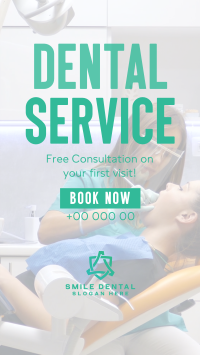 Dental Orthodontics Service TikTok Video Image Preview