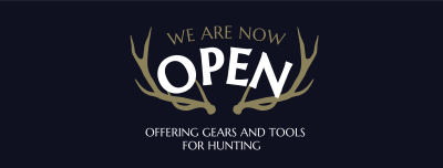 Hunting Begins Facebook cover Image Preview