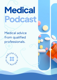 Medical Podcast Flyer Image Preview