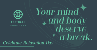 Celebrate Relaxation Day Facebook Ad Image Preview