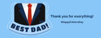 Best Dad Facebook cover Image Preview