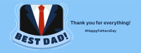 Best Dad Facebook Cover Image Preview