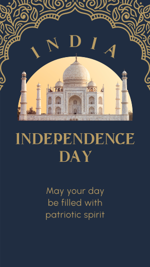 Decorative Indian Independence Instagram story Image Preview