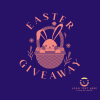 Easter Bunny Giveaway Linkedin Post Image Preview