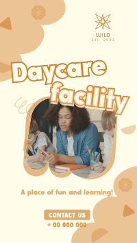 Cute Daycare Facility Facebook story Image Preview