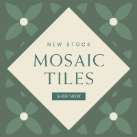 Mosaic Tiles Instagram Post Design