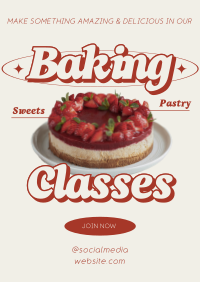 Modern Food Baking Poster Design