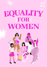 Pink Equality Flyer Image Preview