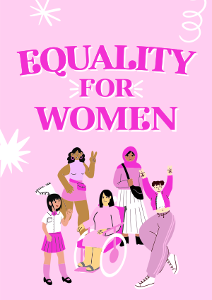 Pink Equality Flyer Image Preview