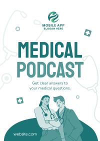 Podcast Medical Poster Image Preview