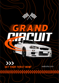 Racing Contest Flyer Image Preview