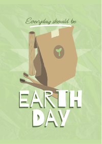 Everyday Earth Day Flyer Image Preview