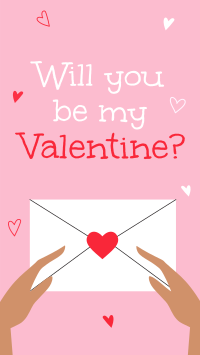 Romantic Valentine Instagram reel Image Preview