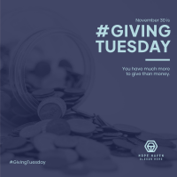 Giving Tuesday Coins Instagram post Image Preview