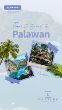 Palawan Paradise Travel YouTube short Image Preview