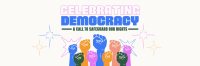 International Day of Democracy Twitter Header Image Preview