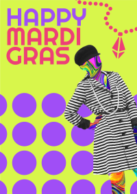 Mardi Gras Fashion Poster Image Preview