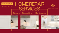 Contemporary Home Renovation Facebook event cover Image Preview