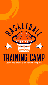Train Your Basketball Skills Instagram Story Design