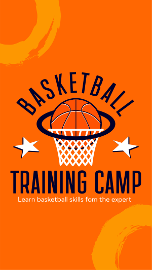 Train Your Basketball Skills Instagram story Image Preview