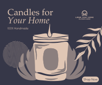 Boho Candle Collection Facebook post Image Preview