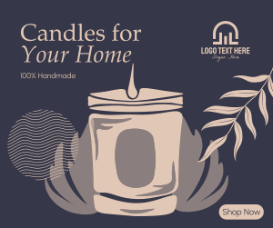 Boho Candle Collection Facebook post