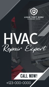 HVAC Repair Expert Instagram Reel Design