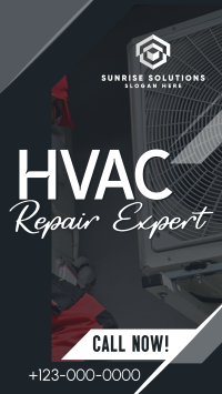 HVAC Repair Expert Instagram Reel Image Preview