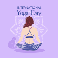 Yoga Day Meditation Instagram post Image Preview