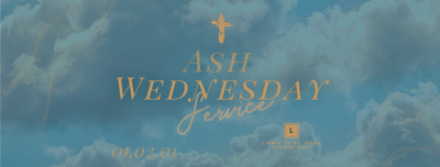 Cloudy Ash Wednesday  Facebook cover Image Preview
