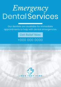 Corporate Emergency Dental Service Flyer Image Preview