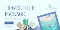 Travel Package  Twitter Post Design