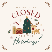 Closed for the Holidays Linkedin Post Image Preview