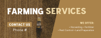 Expert Farming Service Partner Facebook cover Image Preview