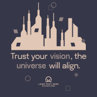 Modern Vision Quote T-shirt Image Preview