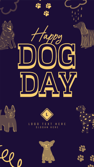 Happy Doggies Facebook story Image Preview