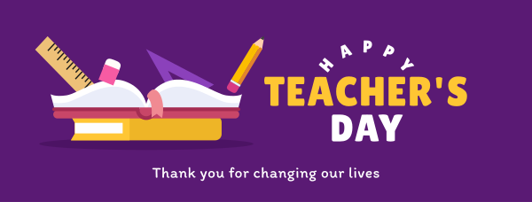 Teachers Special Day Facebook Cover Design Image Preview
