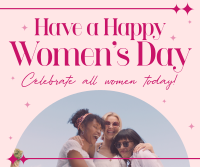 Happy Women's Day Facebook Post Design