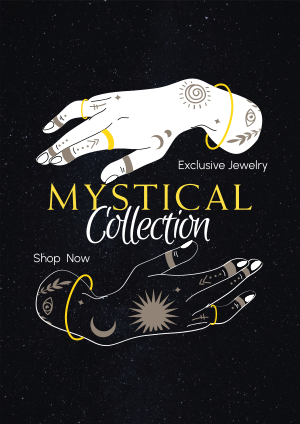 Jewelry Mystical Collection Flyer Image Preview
