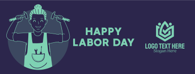 Labor Day Greeting Facebook cover Image Preview