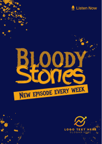 Bloody Stories Poster Design