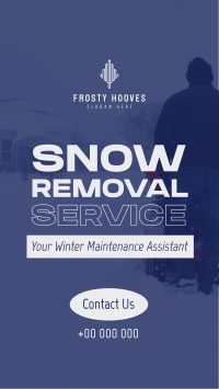 Pro Snow Removal TikTok Video Image Preview