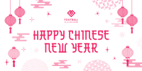 Chinese New Year Lanterns Twitter post Image Preview