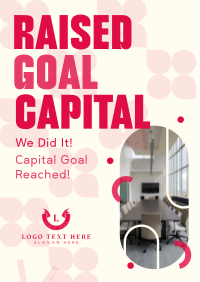 Corporate Capital Goal Achieved Flyer Preview