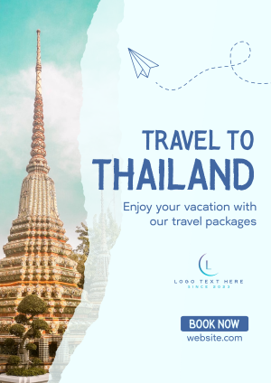 Thailand Travel Flyer Image Preview
