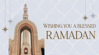 Greeting Ramadan Arch Animation Preview